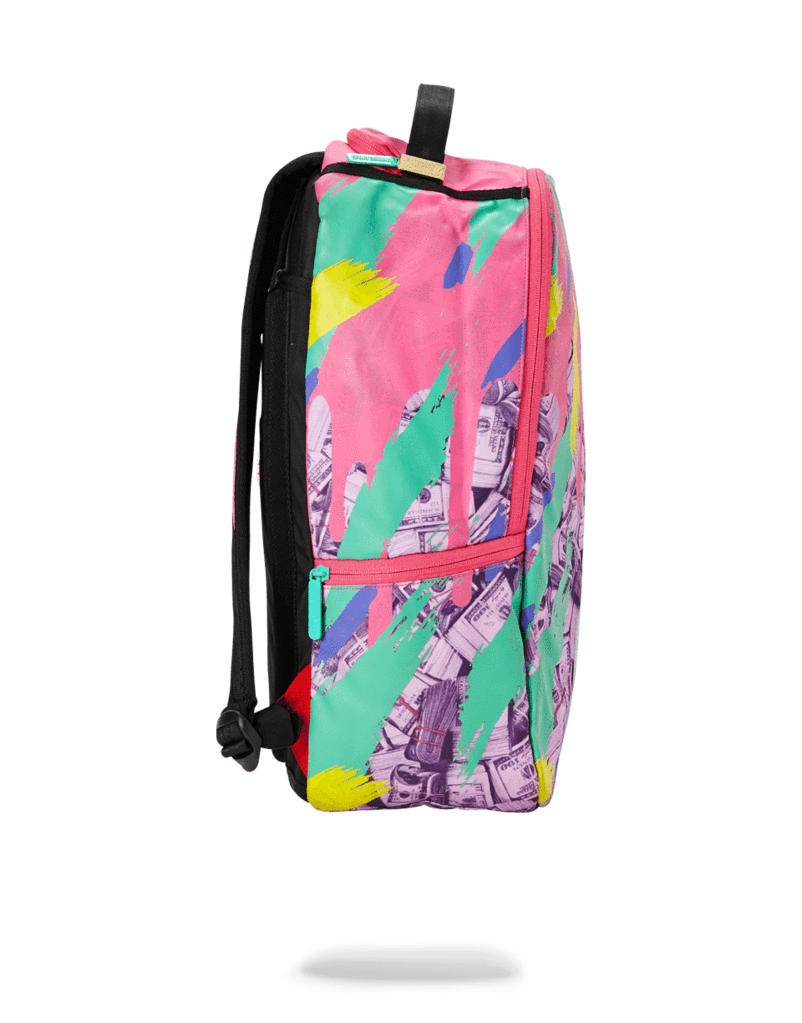 Buy Sprayground Brown Pink Drippin Sharks Savage Medium Backpack Online @  Tata CLiQ Luxury
